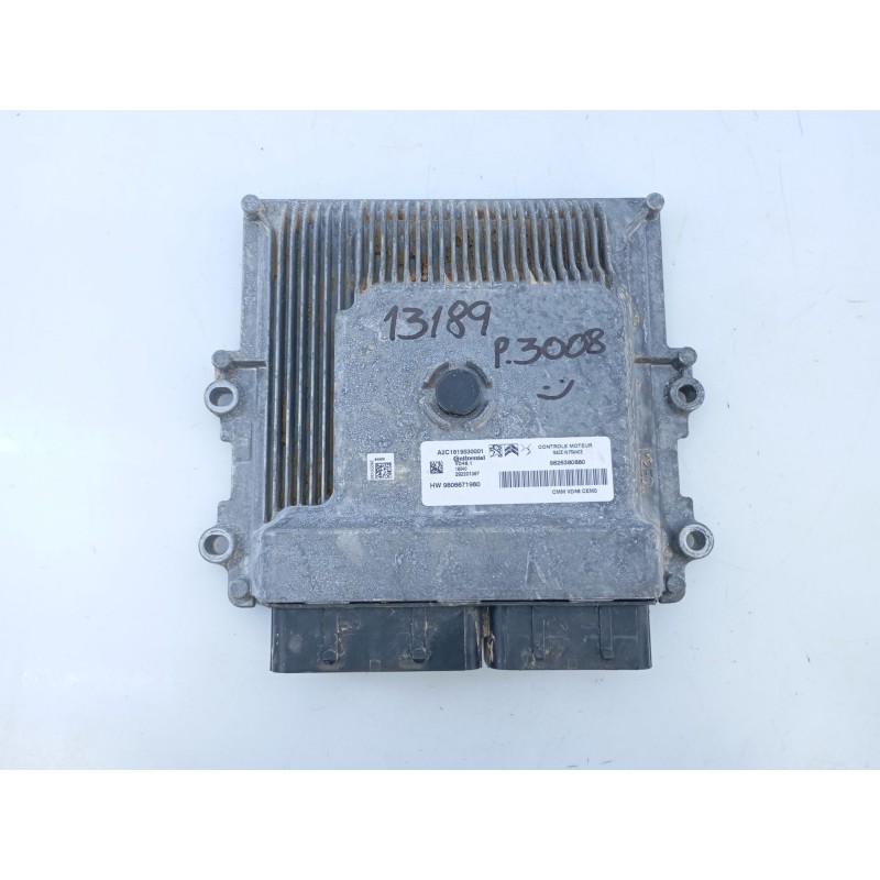 Recambio de centralita motor uce para peugeot 3008 ii suv (mc_, mr_, mj_, m4_) 1.2 thp/ puretech 130 (mrhnsm, mrhnsu, mrhnsj, mr