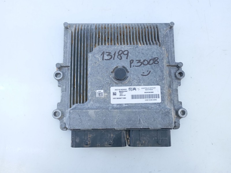 Recambio de centralita motor uce para peugeot 3008 ii suv (mc_, mr_, mj_, m4_) 1.2 thp/ puretech 130 (mrhnsm, mrhnsu, mrhnsj, mr