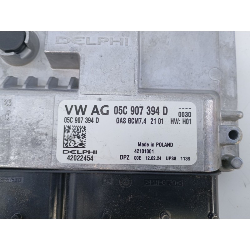Recambio de centralita motor uce para volkswagen taigo (cs1) 1.0 tsi referencia OEM IAM 05C907394D 42022454 