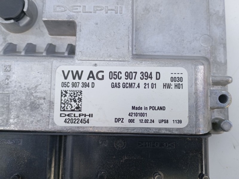 Recambio de centralita motor uce para volkswagen taigo (cs1) 1.0 tsi referencia OEM IAM 05C907394D 42022454 