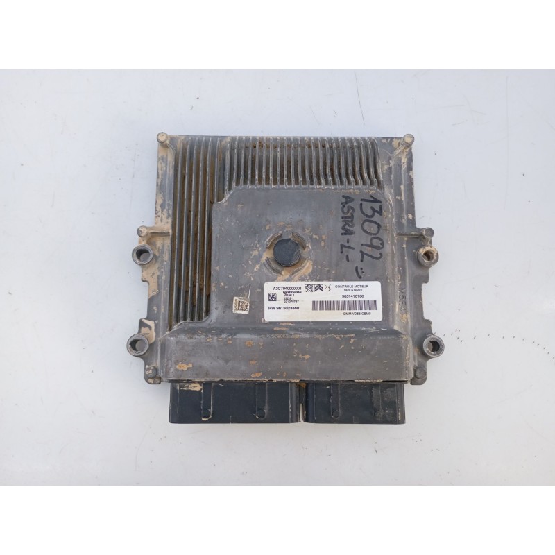 Recambio de centralita motor uce para opel astra l 1.2 dynamic referencia OEM IAM 9851418180 221079767 