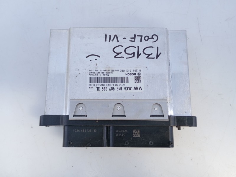 Recambio de centralita motor uce para volkswagen golf vii (5g1, bq1, be1, be2) 1.2 tsi referencia OEM IAM 04E907309BL 0261S12606