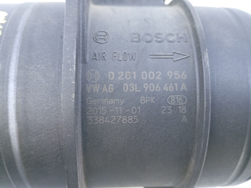 Recambio de caudalimetro para volkswagen tiguan trend referencia OEM IAM 03L906461A 0281002956 