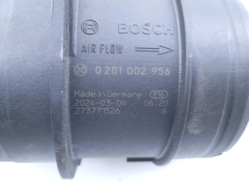 Recambio de caudalimetro para volkswagen tiguan (5n2) t1 bluemotion referencia OEM IAM 0281002956 273771526 