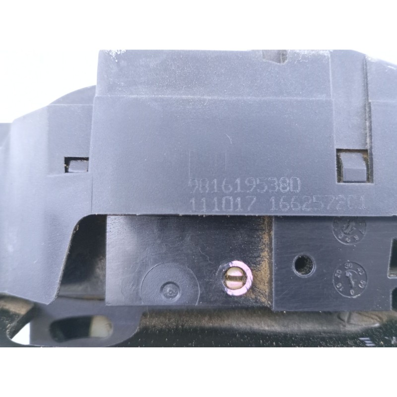 Recambio de cerradura maletero / porton para peugeot 3008 suv referencia OEM IAM 9816195380  