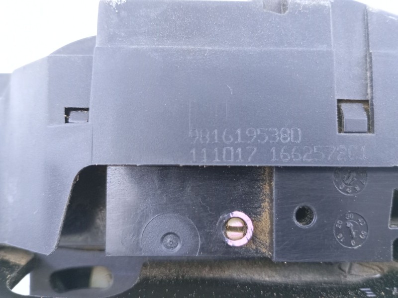 Recambio de cerradura maletero / porton para peugeot 3008 suv referencia OEM IAM 9816195380  