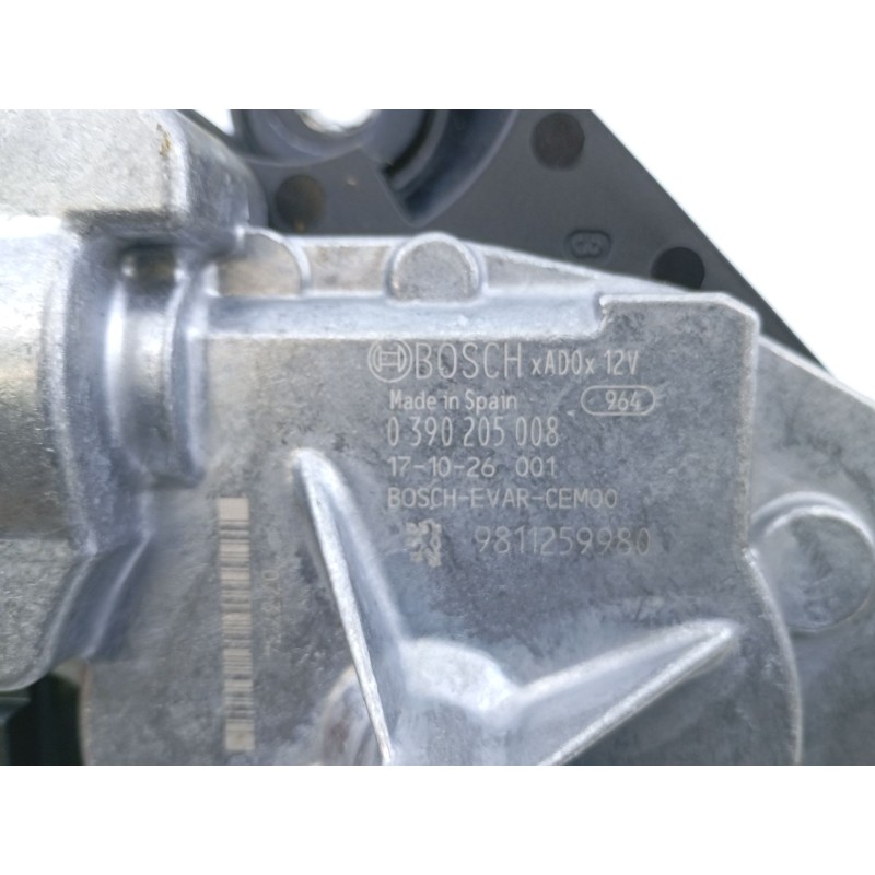 Recambio de motor limpia trasero para peugeot 3008 suv referencia OEM IAM  0390205008 