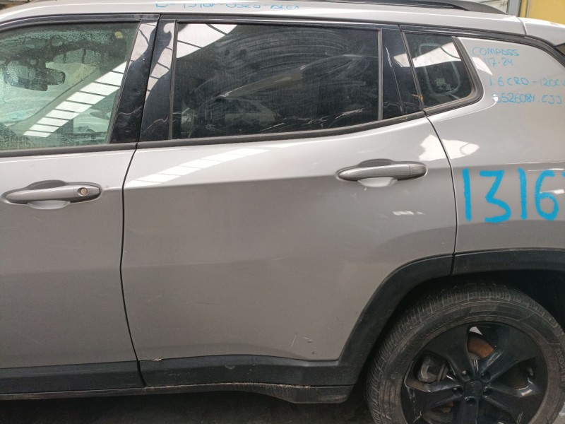 Recambio de puerta trasera izquierda para jeep compass (mp, m6, mv, m7) 1.6 crd referencia OEM IAM   