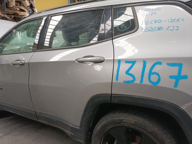 Recambio de puerta trasera izquierda para jeep compass (mp, m6, mv, m7) 1.6 crd referencia OEM IAM   