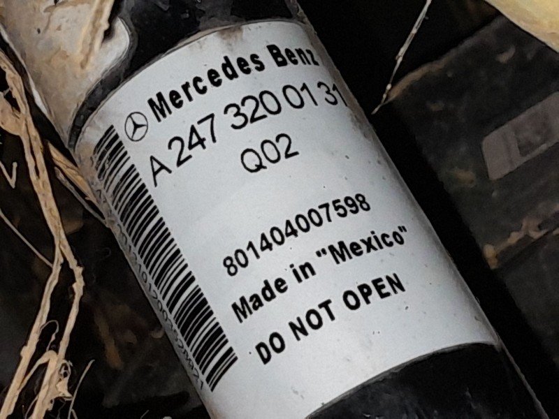 Recambio de amortiguador trasero derecho para mercedes-benz glb (x247) glb 200 d 4-matic (247.613) referencia OEM IAM A247320013