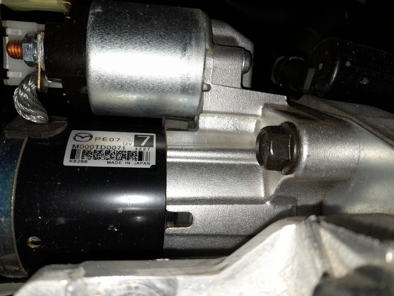 Recambio de motor arranque para mazda 3 hatchback (bp) 2.0 skyactiv-g m hybrid referencia OEM IAM   