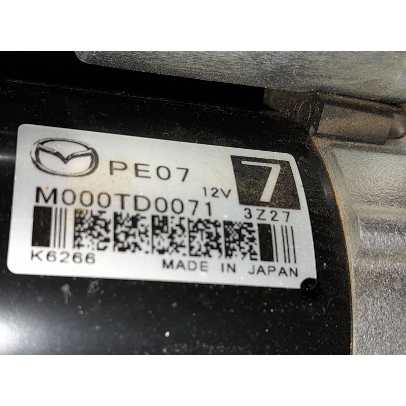 Recambio de motor arranque para mazda 3 hatchback (bp) 2.0 skyactiv-g m hybrid referencia OEM IAM   