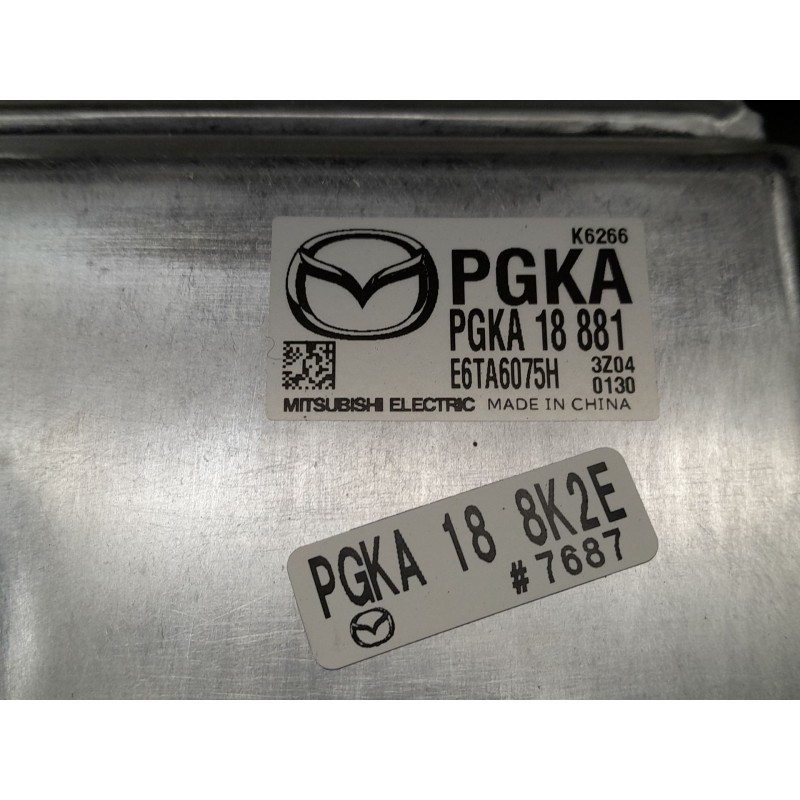 Recambio de centralita motor uce para mazda 3 hatchback (bp) 2.0 skyactiv-g m hybrid referencia OEM IAM PGKA18881 E6TA6075H 