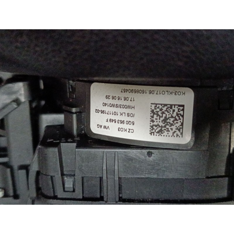 Recambio de anillo airbag para volkswagen golf vii (5g1, bq1, be1, be2) 1.6 tdi referencia OEM IAM 5Q0953549F  