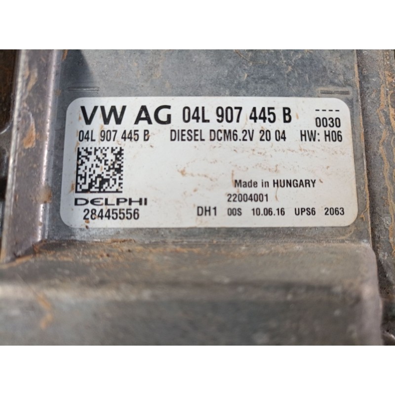 Recambio de centralita motor uce para volkswagen golf vii (5g1, bq1, be1, be2) 1.6 tdi referencia OEM IAM 04L907445B  