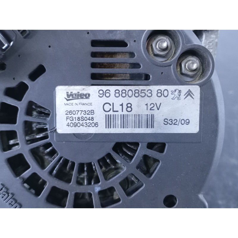 Recambio de alternador para citroën c4 grand picasso monospace referencia OEM IAM 9688085380  