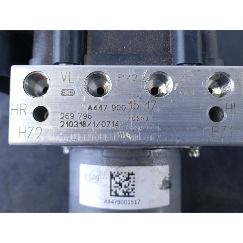 Recambio de abs para mercedes-benz clase v (w447) v 220 cdi / d 4-matic (447.811, 447.813) referencia OEM IAM A4479001517 210318