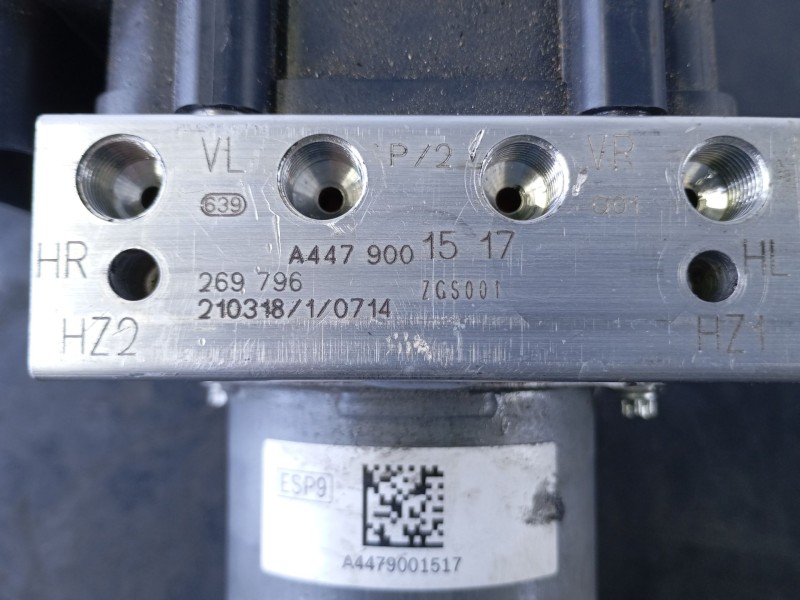 Recambio de abs para mercedes-benz clase v (w447) v 220 cdi / d 4-matic (447.811, 447.813) referencia OEM IAM A4479001517 210318