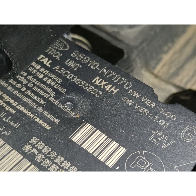 Recambio de kit airbag para hyundai tucson (nx4e, nx4a) 1.6 crdi referencia OEM IAM 95910N7070  