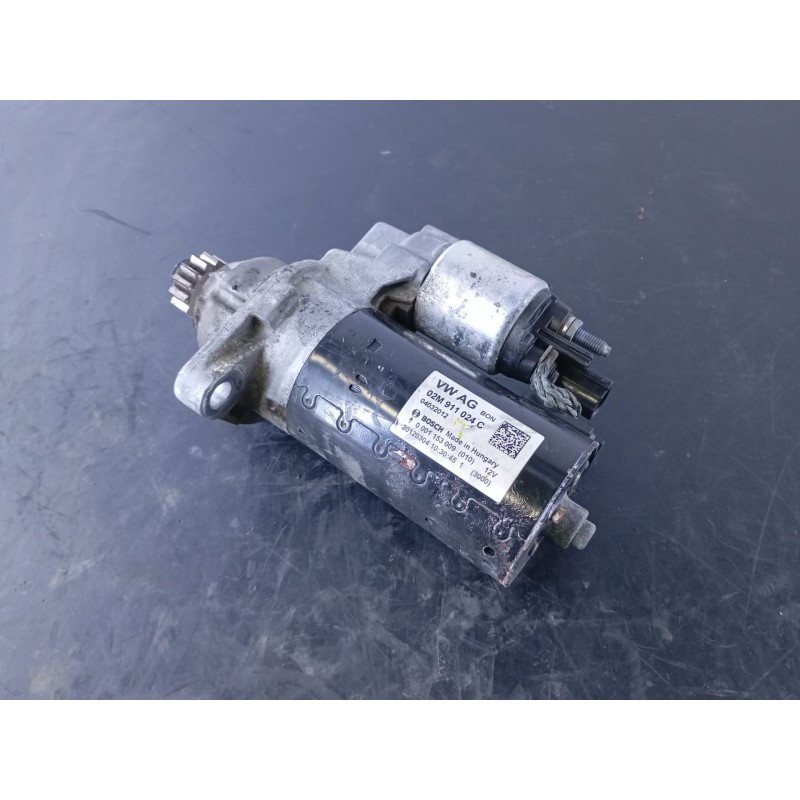 Recambio de motor arranque para volkswagen tiguan (5n2) t1 bluemotion referencia OEM IAM 02M911024C  