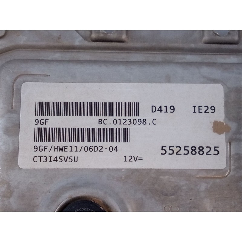 Recambio de centralita motor uce para jeep renegade suv (bu, b1, bv) 1.6 referencia OEM IAM 55258825 CT3I4SV5U 