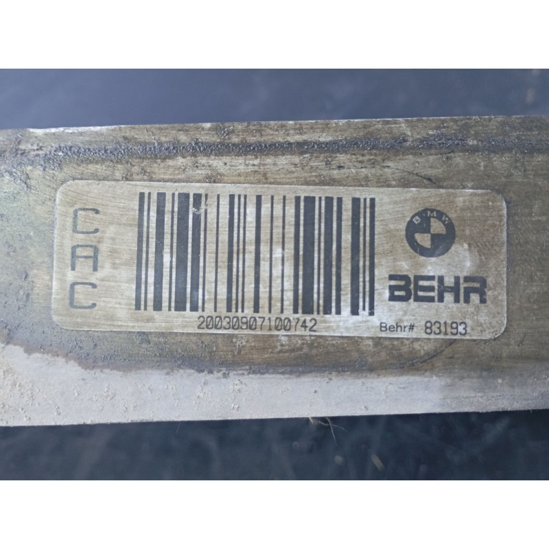 Recambio de intercooler para bmw x5 (e53) 3.0d referencia OEM IAM 20030807100742 83193 