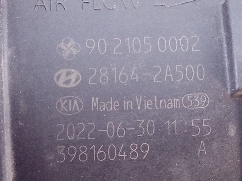 Recambio de caudalimetro para hyundai tucson (nx4e, nx4a) 1.6 crdi referencia OEM IAM 9021050002 281642A500 