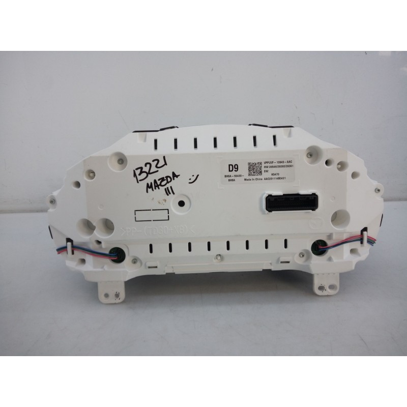 Recambio de cuadro instrumentos para mazda 3 hatchback (bp) 2.0 skyactiv-g m hybrid referencia OEM IAM BHSA55430 VPPJVF10849AAC 