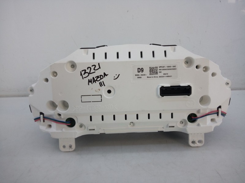Recambio de cuadro instrumentos para mazda 3 hatchback (bp) 2.0 skyactiv-g m hybrid referencia OEM IAM BHSA55430 VPPJVF10849AAC 