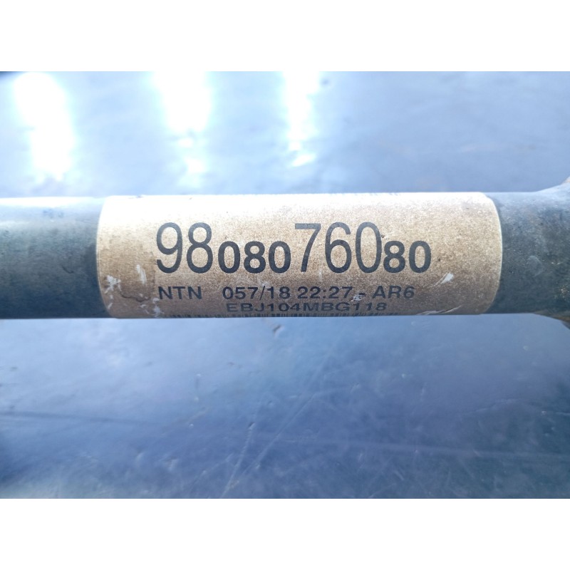 Recambio de transmision delantera derecha para peugeot 3008 ii van gt 3008 gt referencia OEM IAM 9808076080  