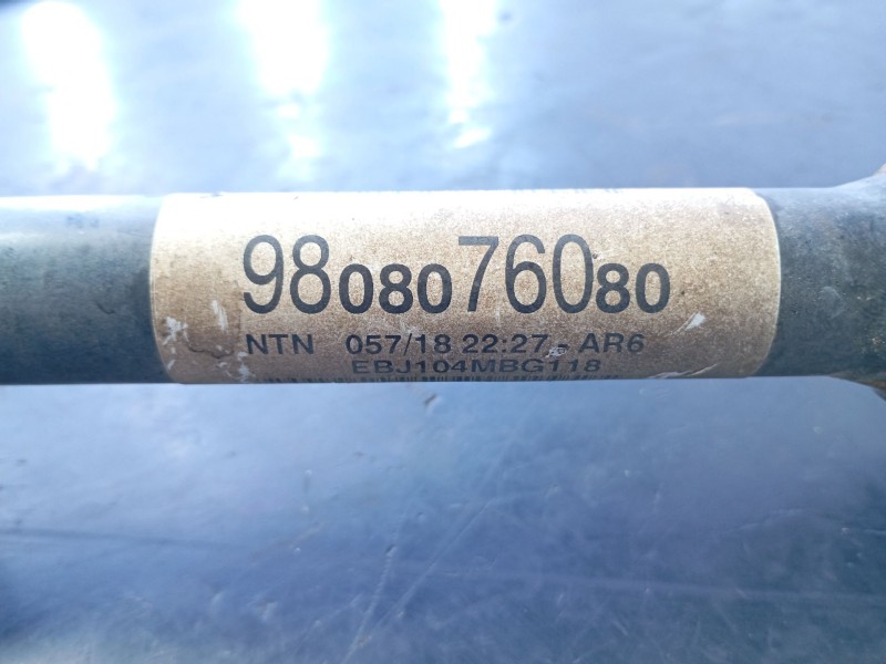 Recambio de transmision delantera derecha para peugeot 3008 ii van gt 3008 gt referencia OEM IAM 9808076080  