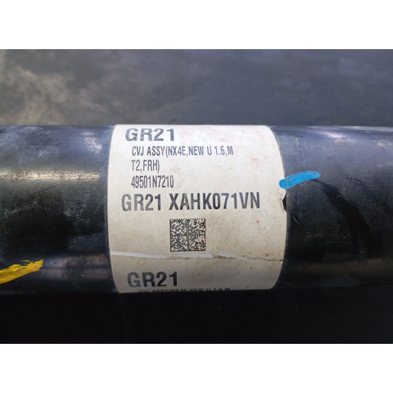 Recambio de transmision delantera derecha para kia sportage 1.6 crdi mhev mhev m63a18 referencia OEM IAM GR21XAHK071VN  