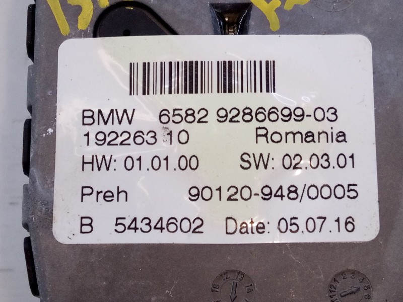 Recambio de sistema navegacion gps para bmw 1 (f20) 116 d referencia OEM IAM   