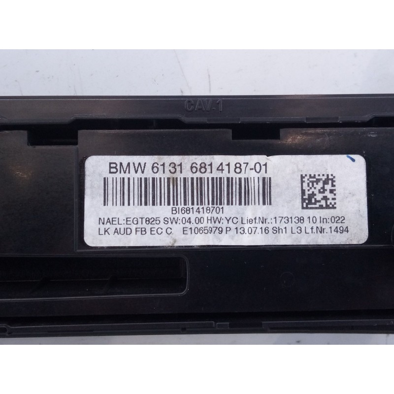 Recambio de sistema navegacion gps para bmw 1 (f20) 116 d referencia OEM IAM   