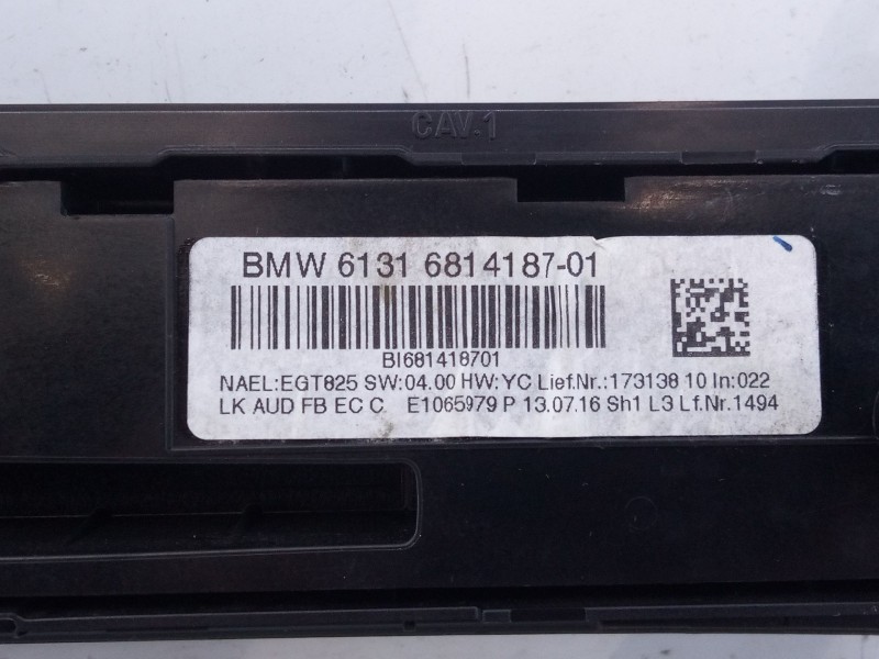 Recambio de sistema navegacion gps para bmw 1 (f20) 116 d referencia OEM IAM   