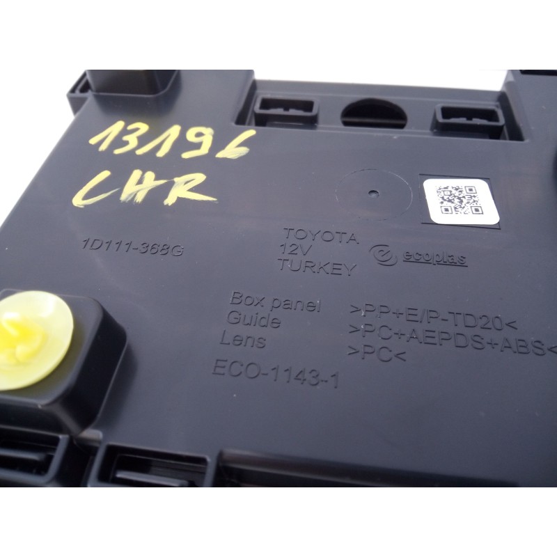 Recambio de luz interior para toyota c-hr (x2, h2) phev hybrid awd gr sport referencia OEM IAM 1D111368G  