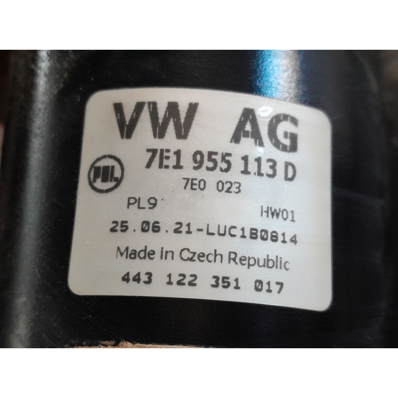 Recambio de motor limpia delantero para volkswagen multivan t6 (sgf, sgm, sgn, shm, shn) 2.0 tdi referencia OEM IAM 7E1955113D  