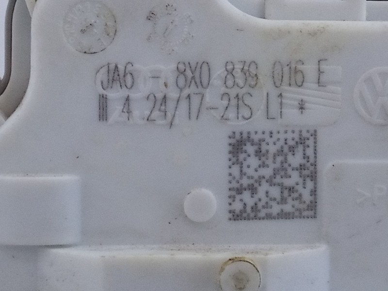 Recambio de cerradura puerta trasera derecha para audi q5 (fyb, fyg) 2.0 tdi quattro referencia OEM IAM   
