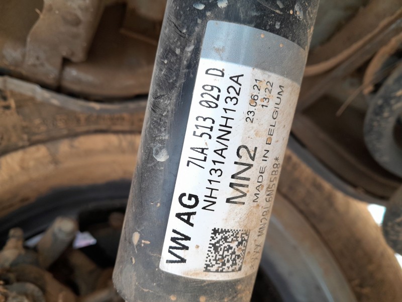 Recambio de amortiguador trasero izquierdo para volkswagen multivan t6 (sgf, sgm, sgn, shm, shn) 2.0 tdi referencia OEM IAM 7LA5