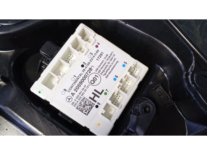 Recambio de elevalunas trasero izquierdo para mercedes-benz clase c (w205) lim. c 220 bluetec / d (205.004) referencia OEM IAM A