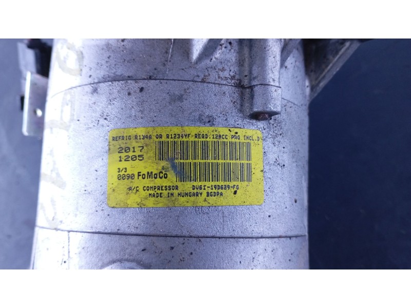 Recambio de compresor aire acondicionado para ford focus st-line referencia OEM IAM   