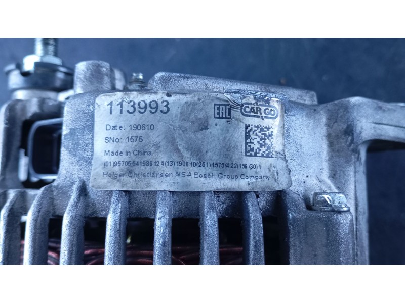 Recambio de alternador para nissan cabstar (f24m, f24w) 35.15 dci, 45.15 dci 3.0 (f24m) referencia OEM IAM 113993  