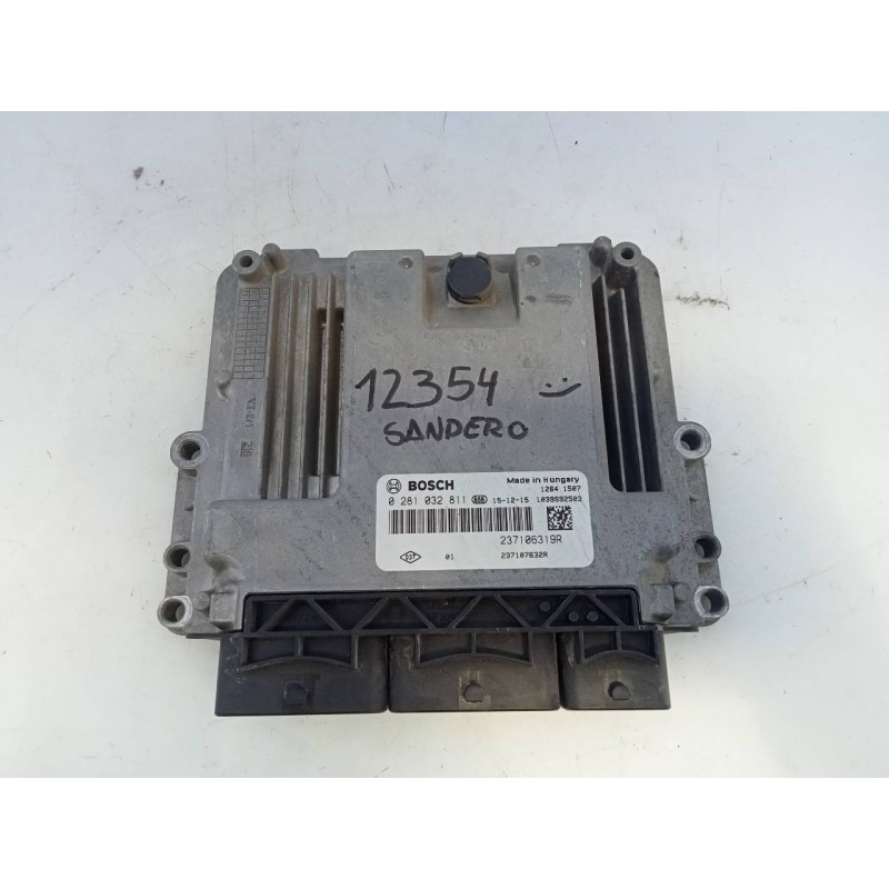 Recambio de centralita motor uce para dacia sandero stepway referencia OEM IAM 237106319R 0281032811 