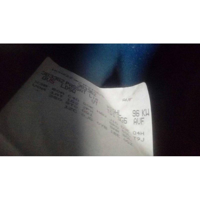 volkswagen passat berlina (3b3) del año 2004