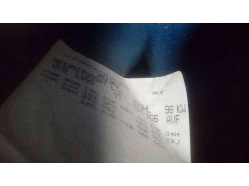 volkswagen passat berlina (3b3) del año 2004