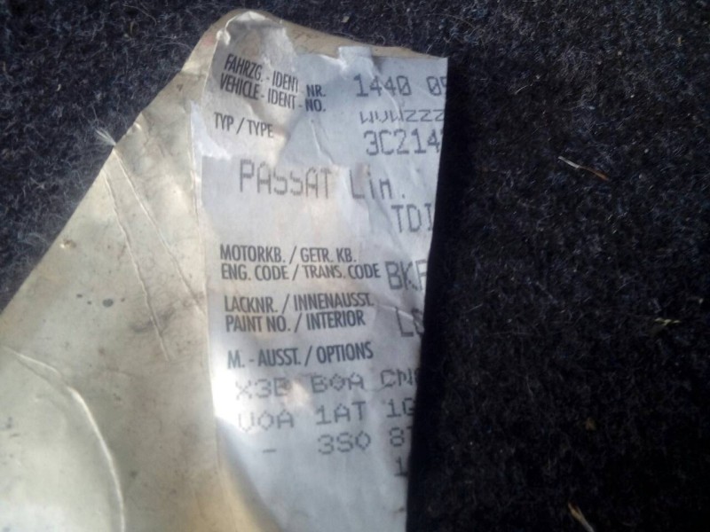 volkswagen passat berlina (3c2) del año 2006