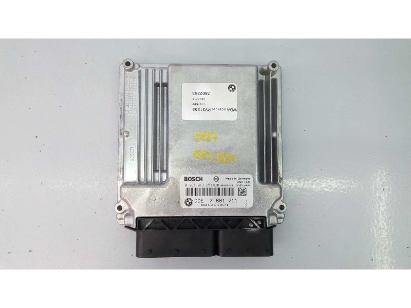 Recambio de centralita motor uce para bmw serie 1 berlina (e81/e87) 120d referencia OEM IAM 7801711 0281013251 E3-A2-36-2