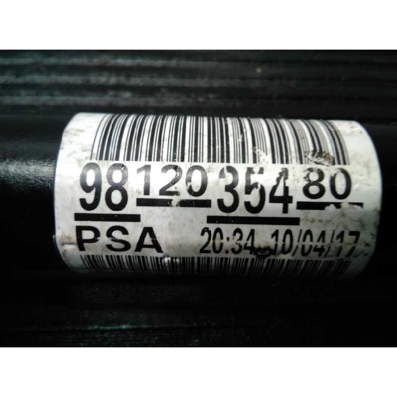 Recambio de transmision delantera derecha para citroën c-elysée shine referencia OEM IAM 9812035480  P1-A6-18