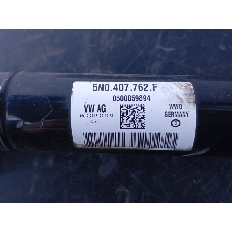 Recambio de transmision delantera derecha para volkswagen tiguan trend referencia OEM IAM 5N0407762F  P1-A6-38