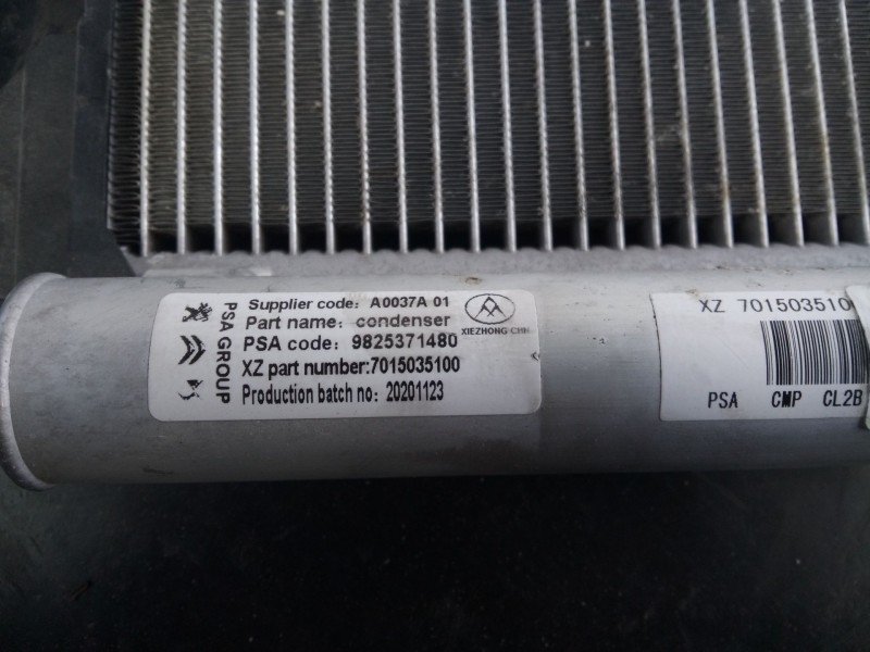 Recambio de condensador / radiador aire acondicionado para opel corsa f cosmos referencia OEM IAM   